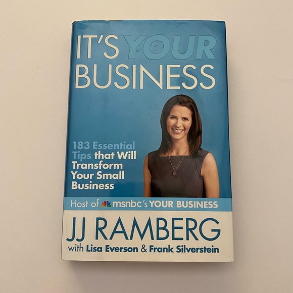 It’s Your Business by JJ Ramberg Hardcover Book for Small Businesses - Picture 1 of 5